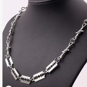 - Unisex Gothic Thorns Choker Necklace - 20i…